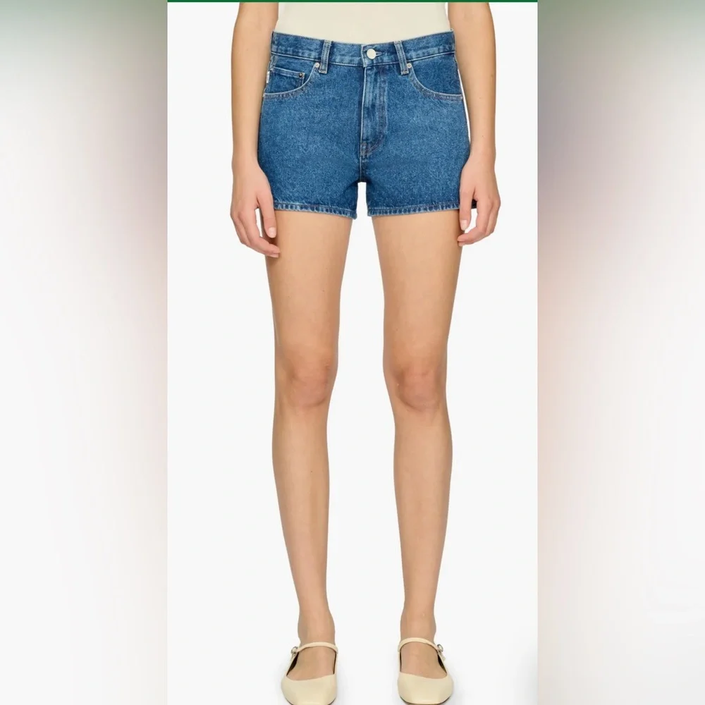 DL1961 Zoie Relaxed Fit Denim Shorts in North Beach - Picture 1 of 4